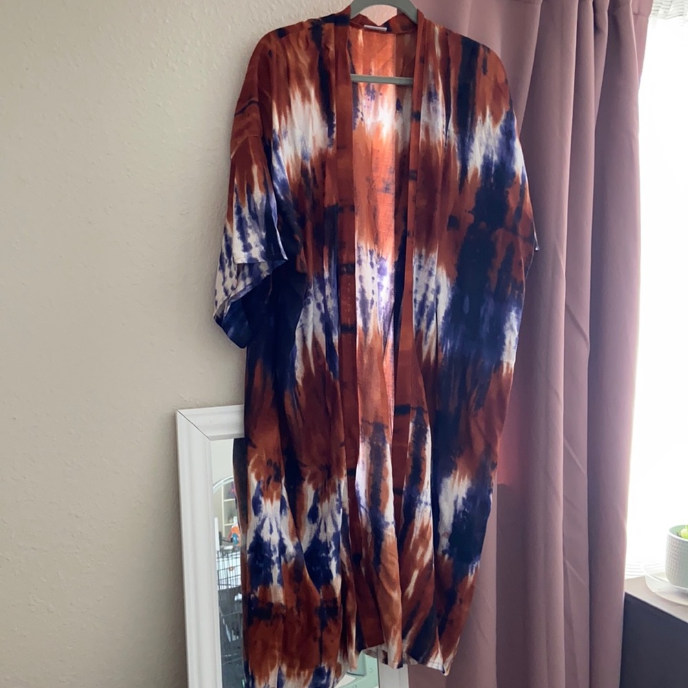 NWOT! Tie dye Kimono